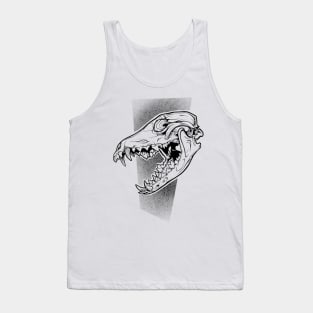 coyote skull Tank Top